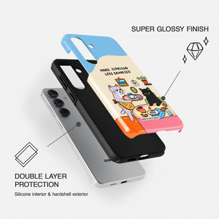 More Espresso Less Depresso Cat Phone Case