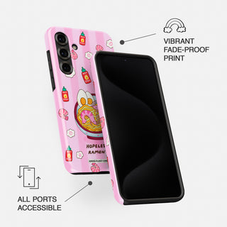Hopelessly Ramentic - Pink Phone Case