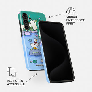 Gone Fishing Goose Phone Case