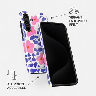 Abstract Flowers Phone Case