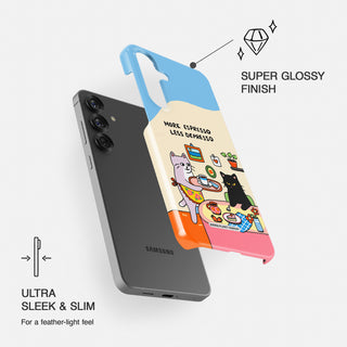 More Espresso Less Depresso Cat Phone Case