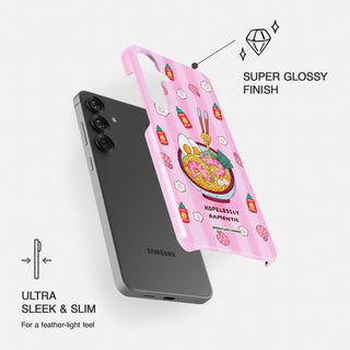 Hopelessly Ramentic - Pink Phone Case