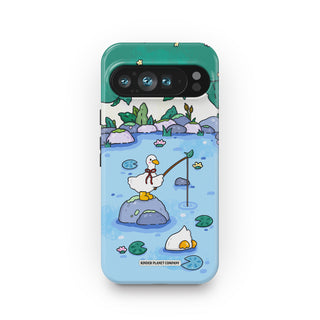 Gone Fishing Goose Phone Case