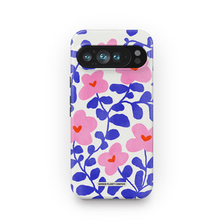 Abstract Flowers Phone Case