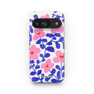 Abstract Flowers Phone Case