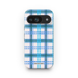 Frozen Blueberry Tartan Phone Case
