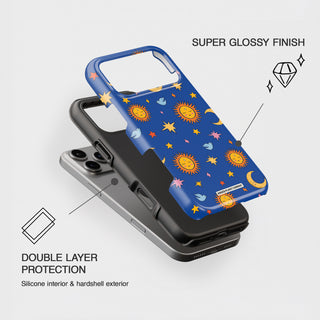 Repeating Sun Tarot Phone Case