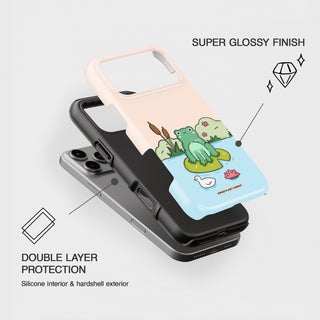 Sitting Pretty Frog Phone Case