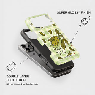 Two Peas In A Pod Phone Case