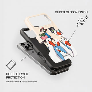 Curious Geese Phone Case