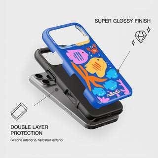 Under the Sea Fishes Phone Case