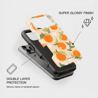 Cottagecore Orange Phone Case