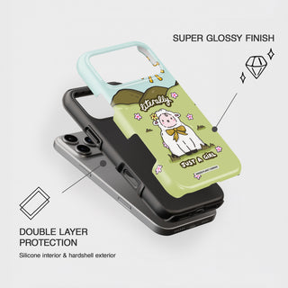 Literally Just A Girl Sheep Phone Case