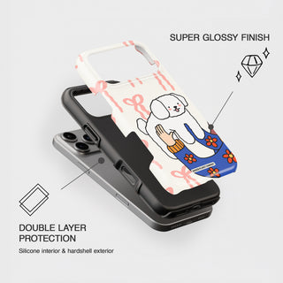 My Dog Bows Phone Case