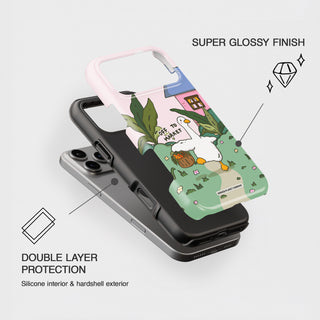 Off To Market Goose Phone Case