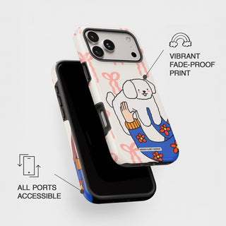 My Dog Bows Phone Case