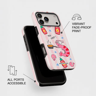 Yes Chef Pink Shrimp Phone Case