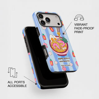 Hopelessly Ramentic - Blue Phone Case