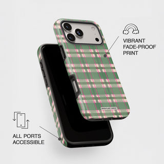 Mistletoe Plaid Phone Case