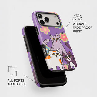 Three Little Cats Phone Case