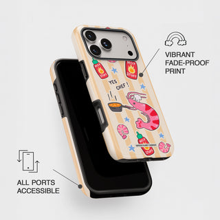 Yes Chef Yellow Shrimp Phone Case