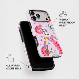 Disco Musical Shrimp Phone Case