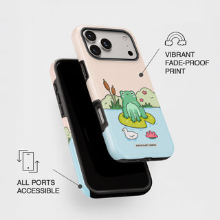 Sitting Pretty Frog Phone Case
