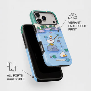 Gone Fishing Goose Phone Case