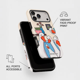 Curious Geese Phone Case