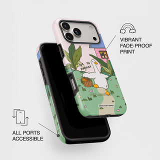 Off To Market Goose Phone Case