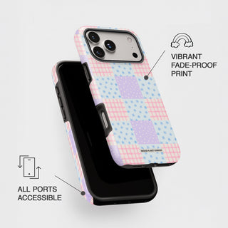 Kawaii Patchwork Quilt Phone Case