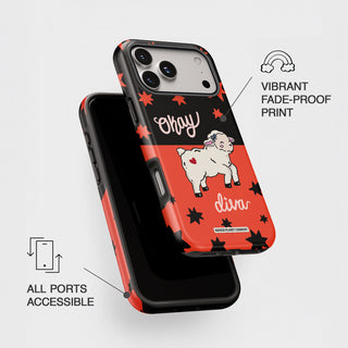 Okay Diva - Sunset Edition Sheep Phone Case