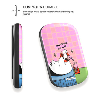 Omg B*tch No Way Goose Magnetic Power Bank