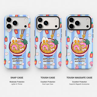 Hopelessly Ramentic - Blue Phone Case