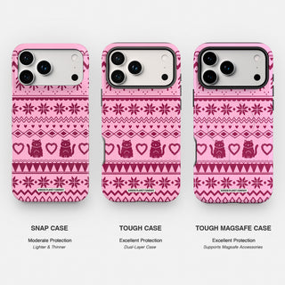 Sugarplum Knitted Cats Phone Case
