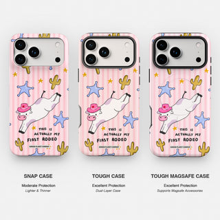 My First Rodeo Cow Phone Case