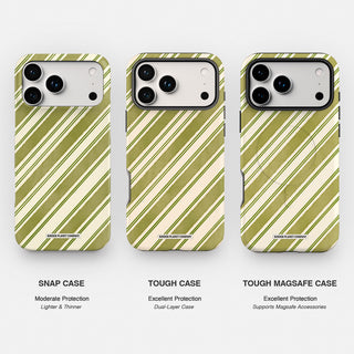 Peppermint Candy Cane Phone Case