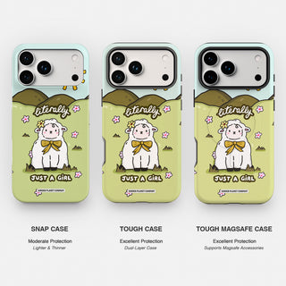 Literally Just A Girl Sheep Phone Case