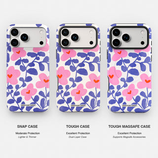 Abstract Flowers Phone Case