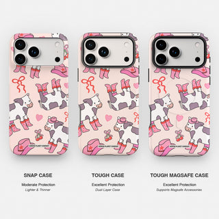 New Boot Goofin' Pink Cow Phone Case