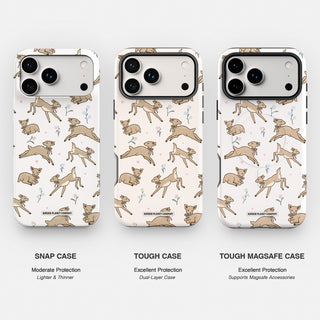 Frolicking Fawns Deer Phone Case