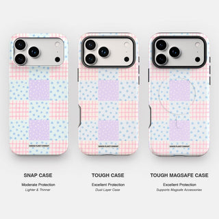 Kawaii Patchwork Quilt Phone Case