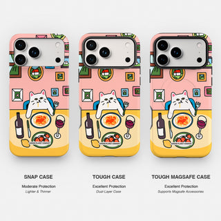 Spaghetti Upsetti Cat Phone Case