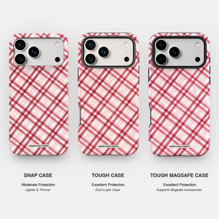 Cherry Plaid Phone Case