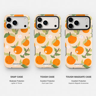 Cottagecore Orange Phone Case