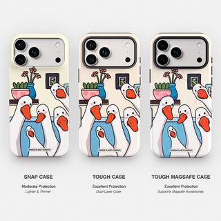 Curious Geese Phone Case