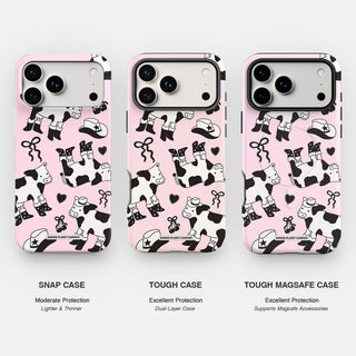 New Boot Goofin' Black Cow Phone Case