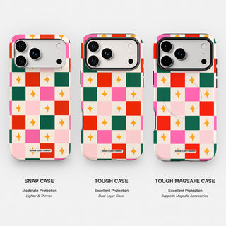 Retro Checkerboard Phone Case