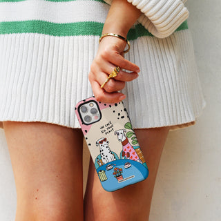 Un Cafe Sil Vous Plait Dog Phone Case