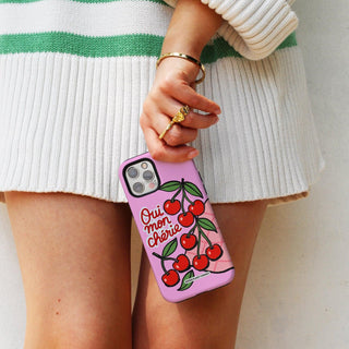 Oui Mon Cherie Pink Phone Case